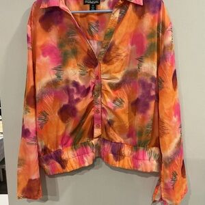 Rouge Collection Abstract Watercolor SIZE 2X